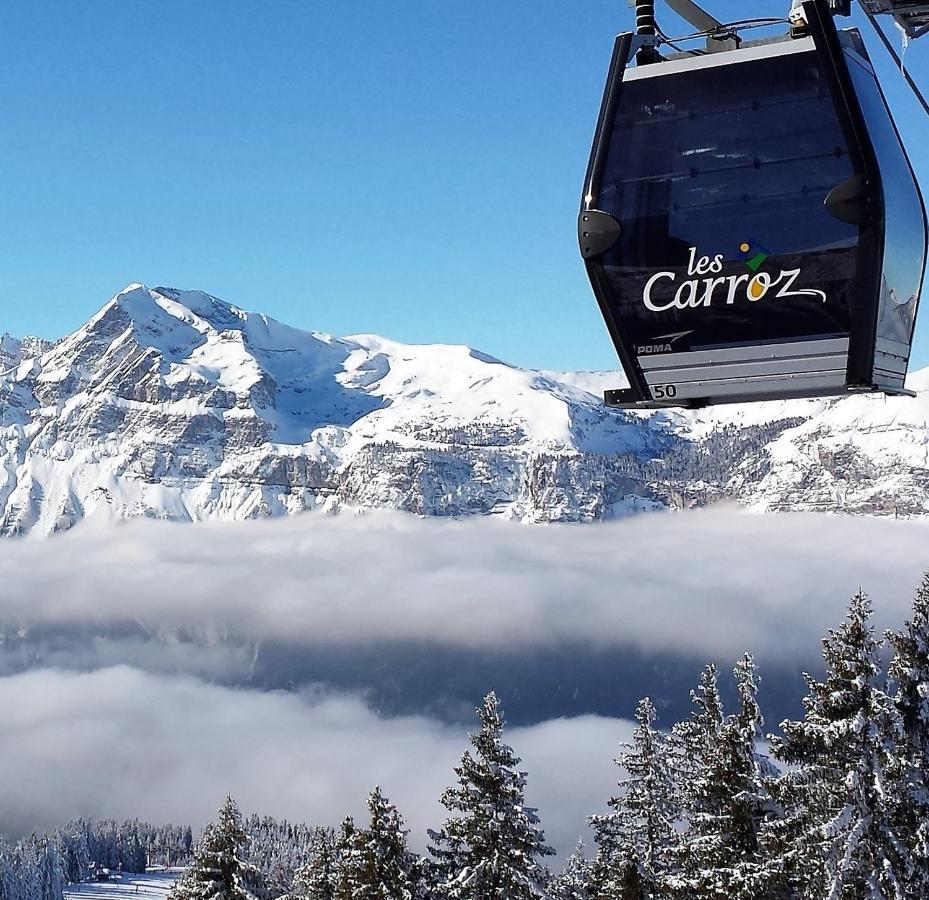 Vintage Chic -Central, Wifi, Mountain View Les Carroz d'Araches Exterior photo