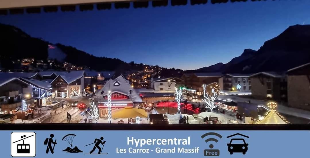 Vintage Chic -Central, Wifi, Mountain View Les Carroz d'Araches Exterior photo