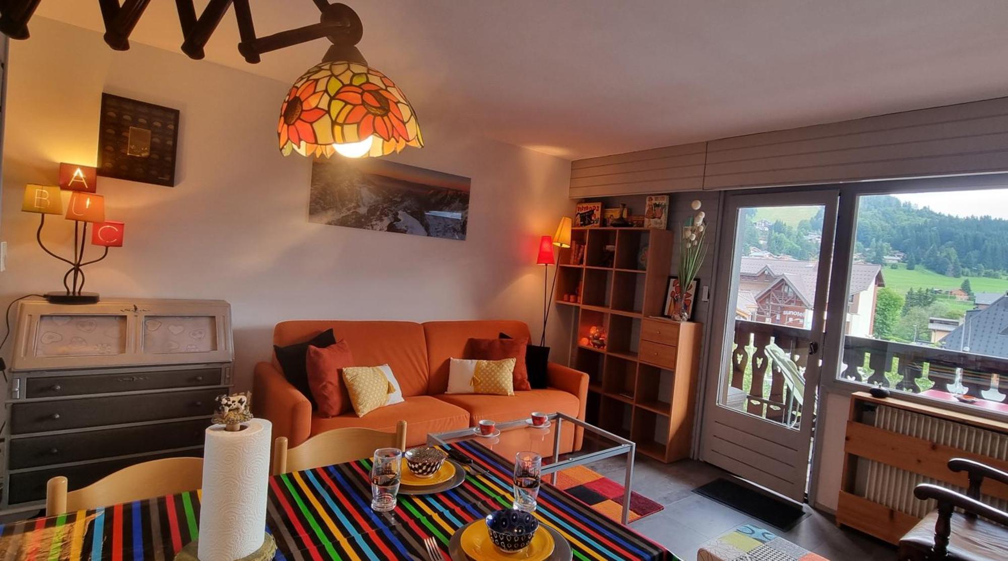Vintage Chic -Central, Wifi, Mountain View Les Carroz d'Araches Exterior photo